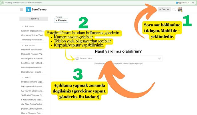 Resimli soru sor