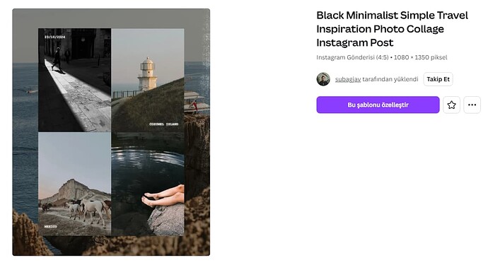 Bu görüntü, seyahat ilhamı veren minimalist bir fotoğraf kolajını gösteriyor, üstteki iki fotoğraf deniz manzarasına, alttaki iki fotoğraf ise doğa ve insan figürlerine odaklanıyor. (AI tarafından altyazılı)