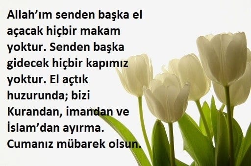 Bizi kurandan ve islamdan ayırma, cumanız mübarek olsun